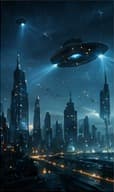 Affiche originale de genre pour les films de science-fiction en streaming